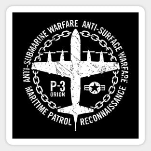 P-3 Orion Naval Maritime Patrol Anti-Submarine Warfare Aircraft Magnet